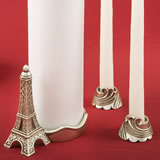 Paris / Eiffel tower themed Unity candle set from fashioncraft