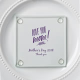 Personalized Stylish Coasters - Mother's Day Design