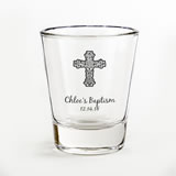 Religious Design your own collection screen printed shot glass from fashioncraft