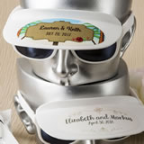 Personalized Collection unique white sunglass and visor combination