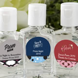 personalized expressions hand sanitizer favors - prom design