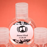 Personalized expressions hand sanitizer favor