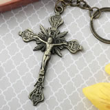 Jesus on the Cross design key chain