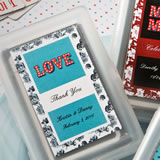 Personalized Playing Card Favor - Marquee Design