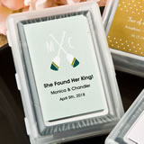 Monogram Collection playing card favors