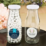 Monogram  Collection milk bottles