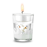 Elegant Swan candle favor