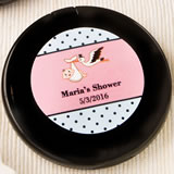 Personalized Birthday, Gradiation, Shower black compact mirror from the personalized expressions col
