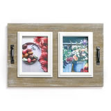 Distressed wood wall plaque with handles from gifts by fashioncraft
