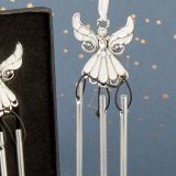 Metal with White epoxy Angel Wind Chime