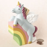 Adorable Unicorn bank from gifts by fashioncraft