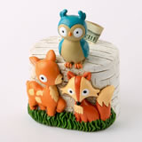 woodland animals bank from gifts by fashioncraft