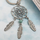 Dream catcher key chain in Southwest / American Indian design