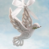 Dove of Peace hanging ornament