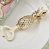 Warm Welcome Collection gold pineapple themed bottle opener