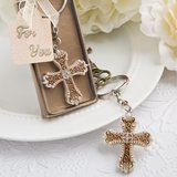 Religious Vintage design cross themed key chain