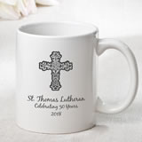 Religious White Ceramic Coffee Mug