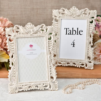 Antique Ivory frame with brushed gold leaf