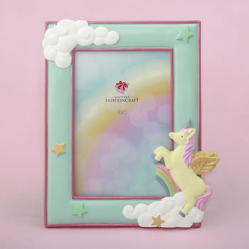 Unicorn 4 x 6 frame from gifts by fashioncraft