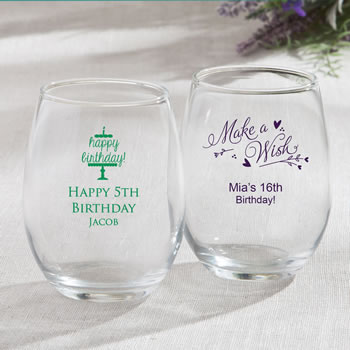 Gift Box for 15 oz. or 17 oz. Stemless Wine Glass, Set of 10