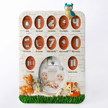 woodland animals collage from gifts by fashioncraft