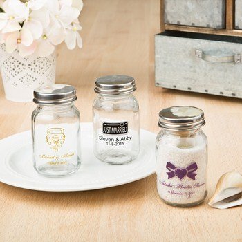 Sweet Romance Mini Mason Jar - Forever Wedding Favors