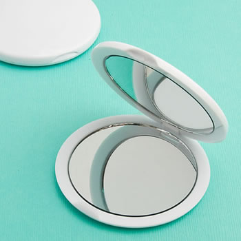 Perfectly Plain Collection Mirror Compact Favors