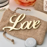 shabby chic Gold Love Bottle opener from fashioncraft