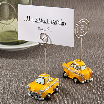 Taxicab Place Card Holders
