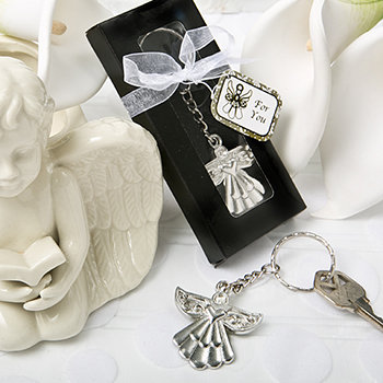 Religious Guardian Angel Key Ring Favor