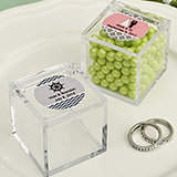 Personalized  Wedding Acrylic Box From The  Design your own collection