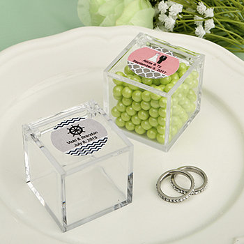 Personalized  Wedding Acrylic Box From The  Design your own collection