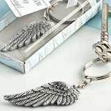Memorial Angel wing key chain favors