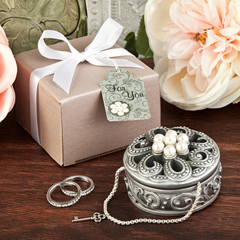 Pearl Flower Curio Boxes