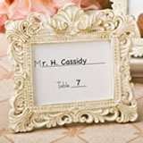 Vintage Baroque design placecard holder or picture frame