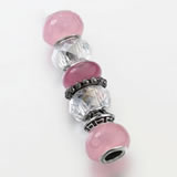 Lillian Rose Set of 7 Assorted Beads - Pink