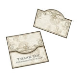 Lillian Rose Set of 24 Gold Place cards