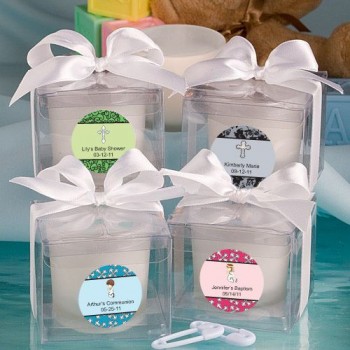 Fashioncraft'S Personalized Expressions  Collection Candle Favors - Baptism