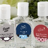 personalized expressions hand sanitizer favors 30 ml size- prom design