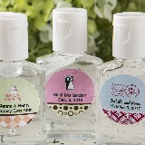 Personalized expressions hand sanitizer favors 30 ml size