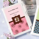 Personalized Notebook Favors - Baby Shower