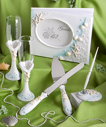 Finishing Touches  Collection Of Beach Themed Wedding Day Accessories