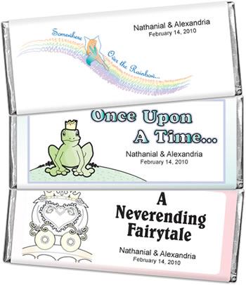 Fairy Tale Theme Hershey Chocolate Wedding Favors