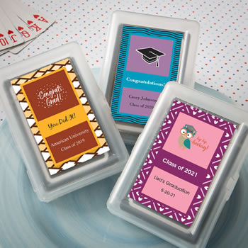 Graduation Personalized Expressions Playing Card Favors