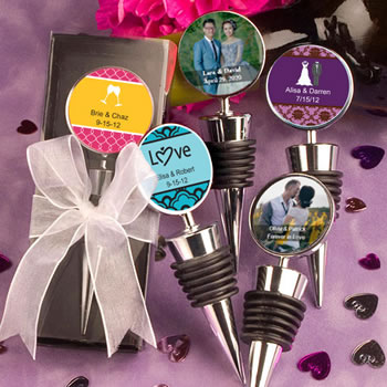 Personalized Expressions Collection Wine  Bottle Stopper Favors