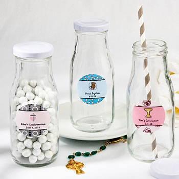 Religious Design Your Own Collection vintage style milk bottles