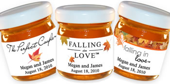 Personalized Honey Favors - Fall Theme (4 designs available)