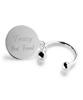 Engraved Bridal Party Key Chain