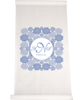 Floral Lace Aisle Runner