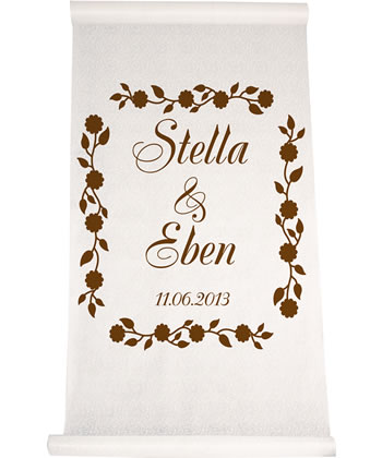 Eclipse in the Moment Aisle Runner
